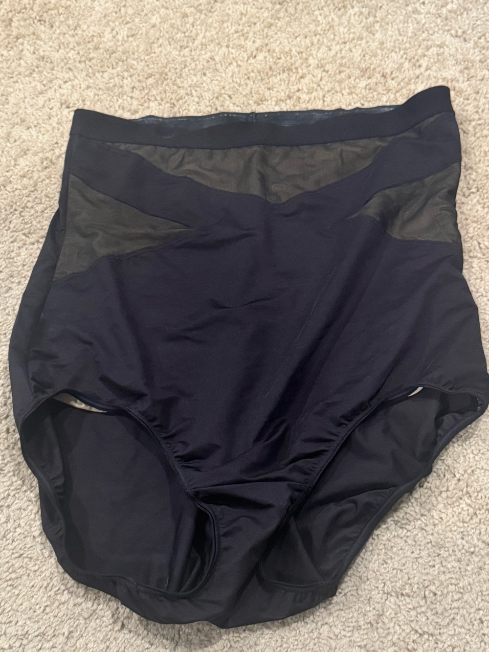 Cacique Black High-Waist Shape wear Panty